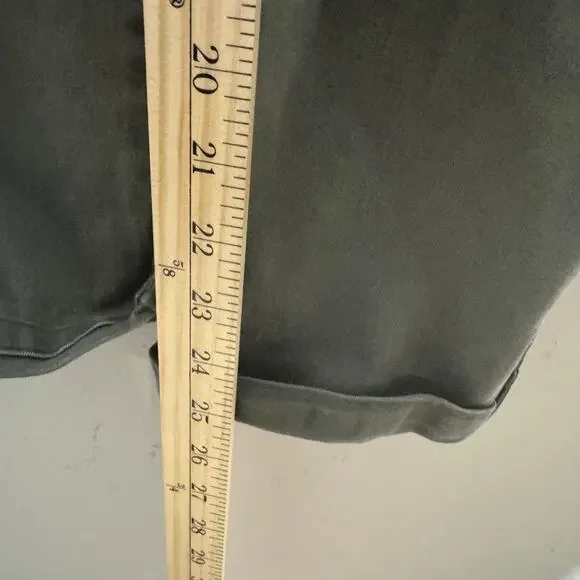 Democracy Absolution Cargo Pants Size 12 Olive Green Utility Stretch Casual - Picture 8 of 10